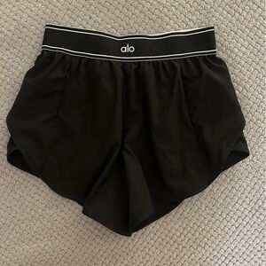 Alo Black Athletic Shorts